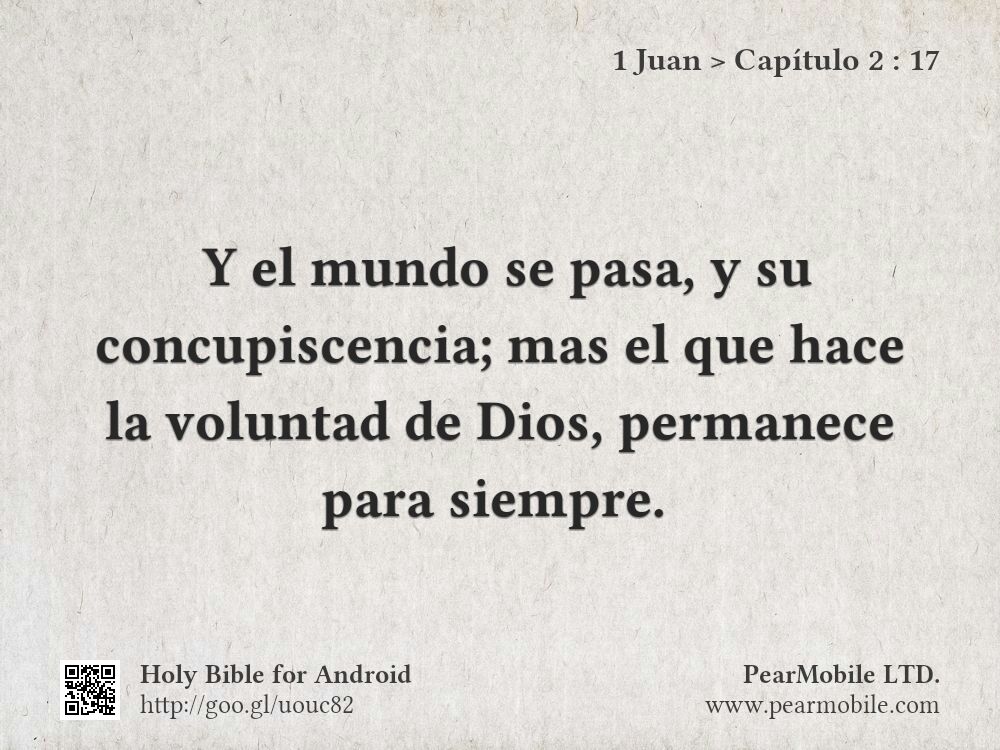 1 Juan, Capítulo 2:17